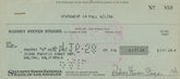 Rod Steiger signed check